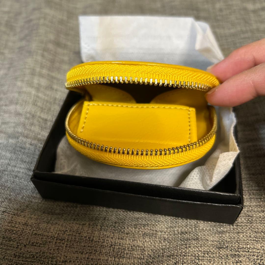 新品　皇居　イエロー 小銭入れ