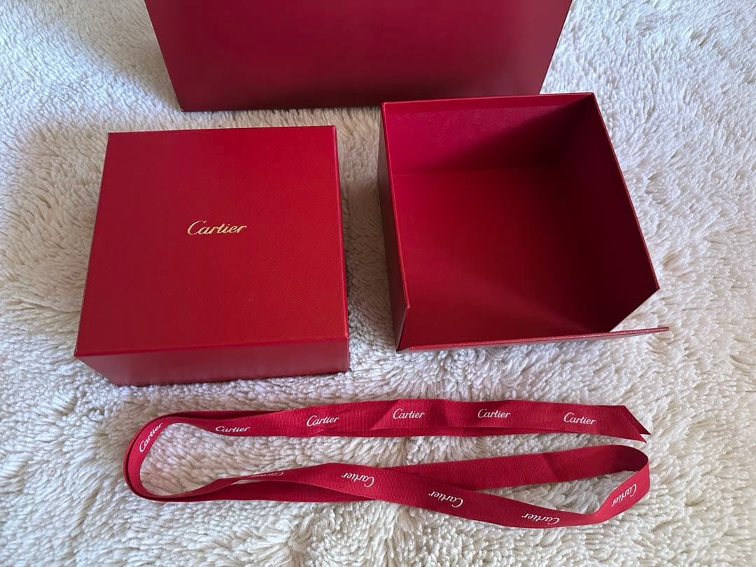 カルティエ　空箱　ショッパー　美品　ボックス
