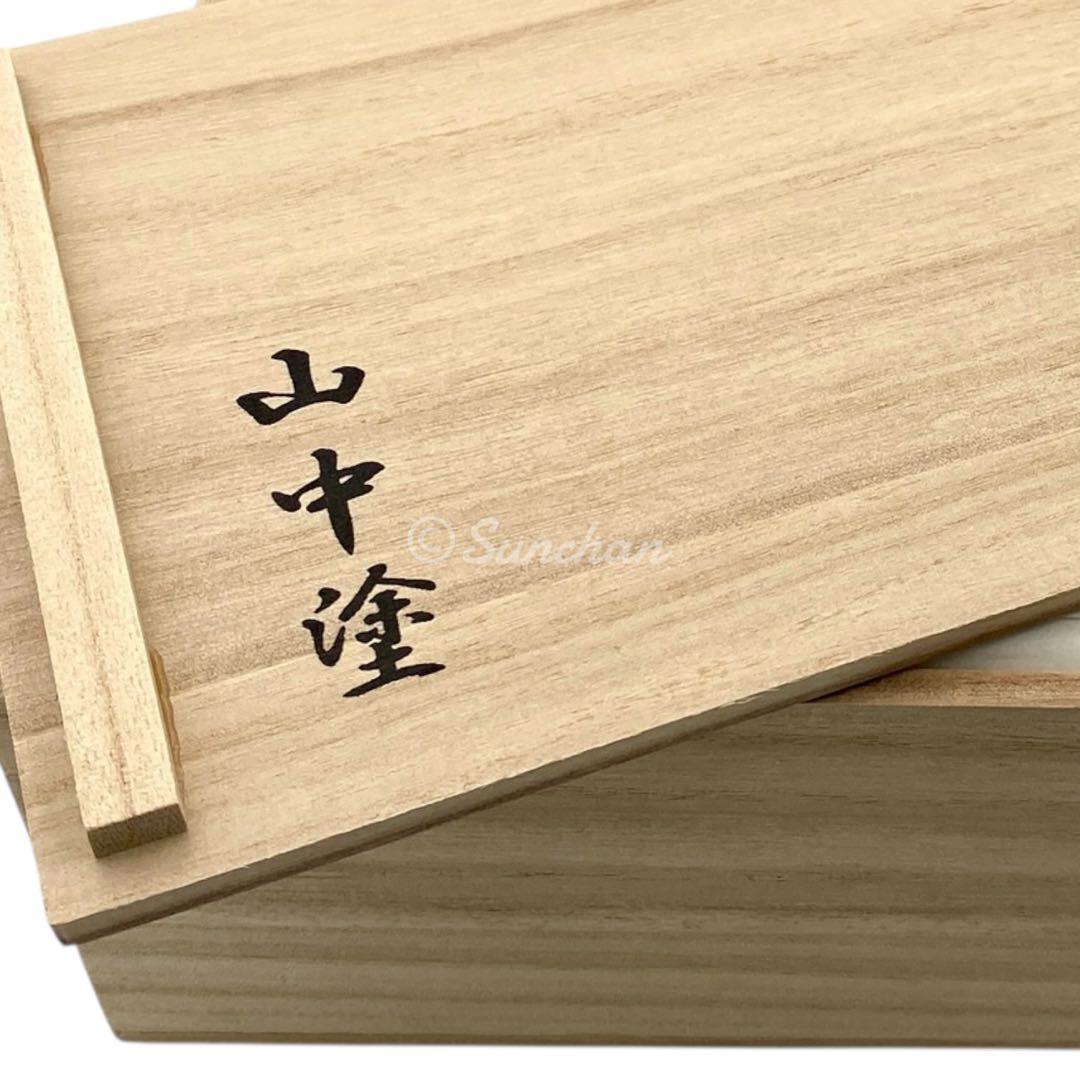 【未使用品】 山中漆器 翔鶴 オルゴール付き宝石箱 共箱付 アンティーク 骨董品