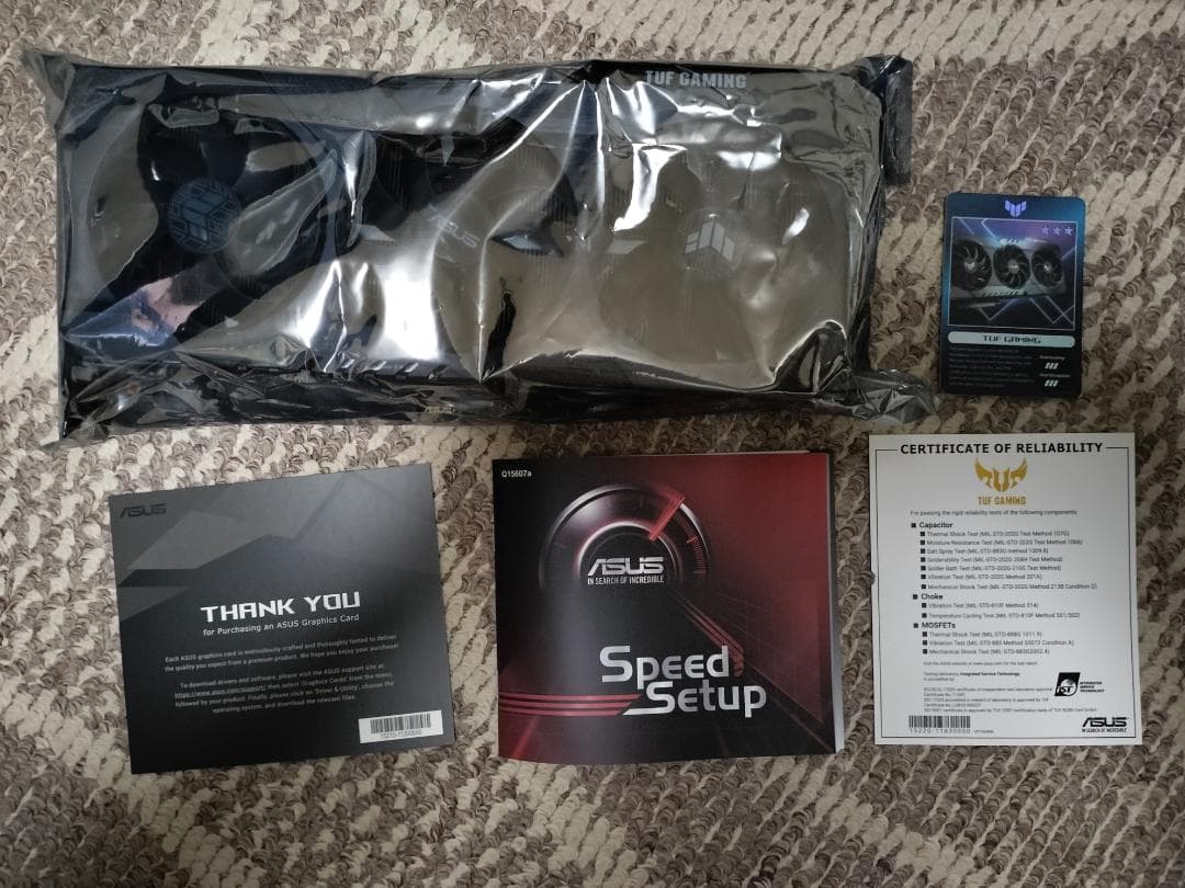 グラフィックボード・グラボ・ビデオカード ASUS TUF Gaming GeForce RTX 3080 OC