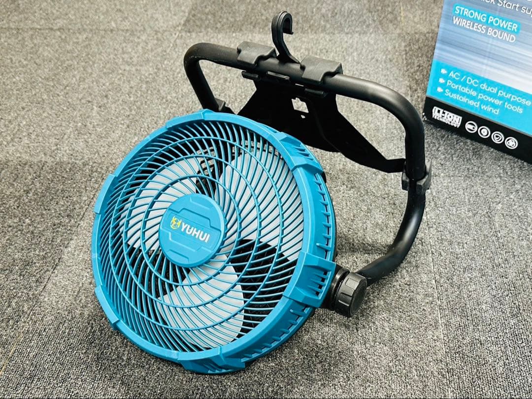 携帯扇風機 卓上扇風機 12インチ充電式 キャンプ アウトドア マキタ18V互換