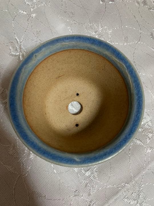 祥石　丸　盆栽鉢