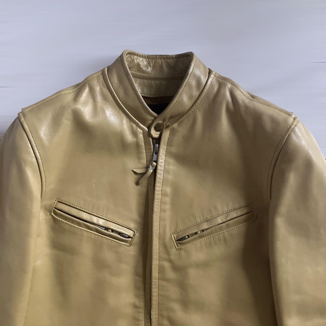 FourSpeed シングルライダース 34サイズ ルイスレザー エアロレザー