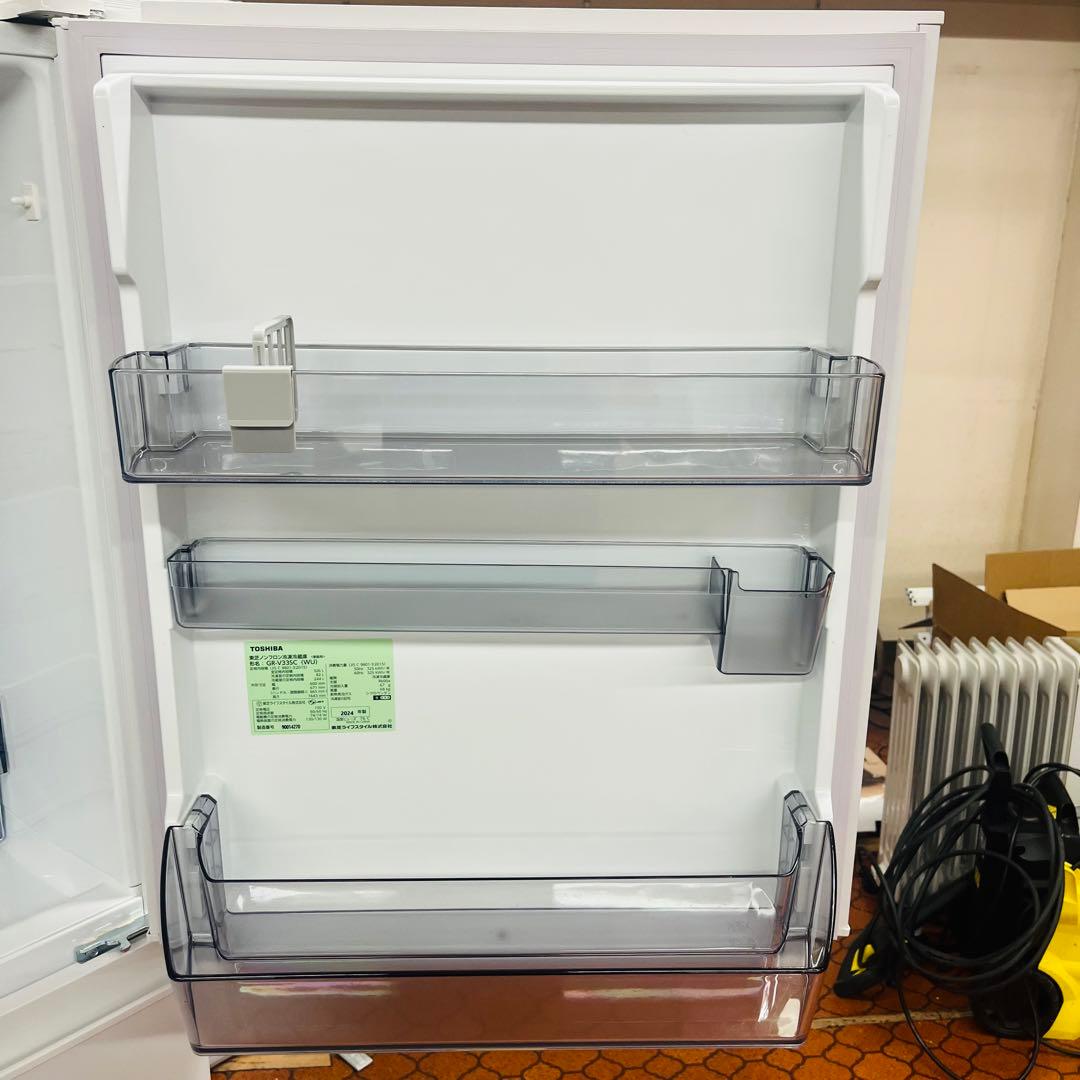 TOSHIBA 冷凍冷蔵庫 GR-V33SC (WU) 2024年製