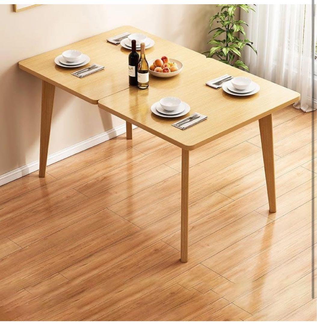 XSONGANG テーブル 天板折りたたみ ダイニングテーブル センターテーブル