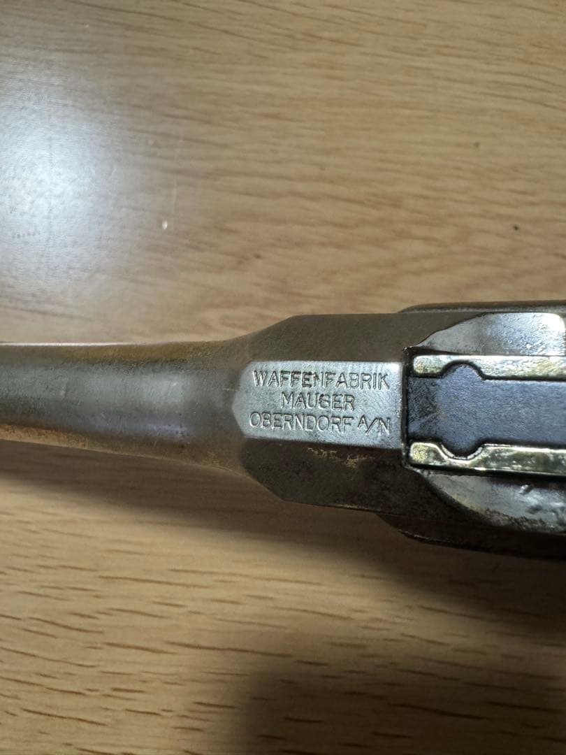 MGC製モーゼル　モデルガン 木製 フルセット