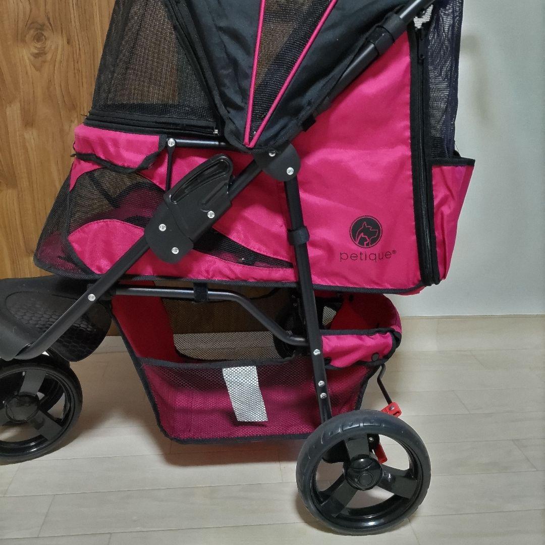 petique ペティーク ペットカート ピンク