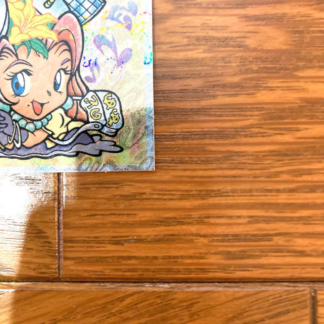 ビックリマンシール クリア送神 レア 未使用 当時物 希少 コロコロコミック 光