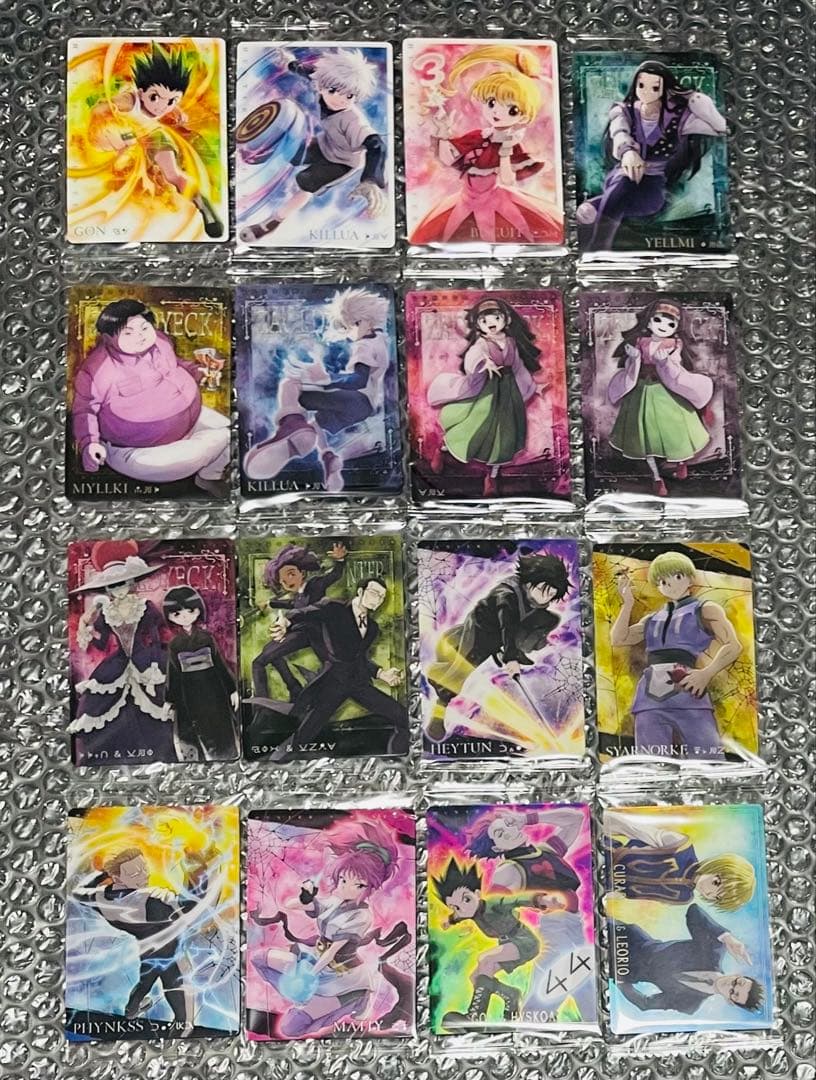 【最安値】HUNTER×HUNTER 第一弾 第二弾 全種 コンプリートセット