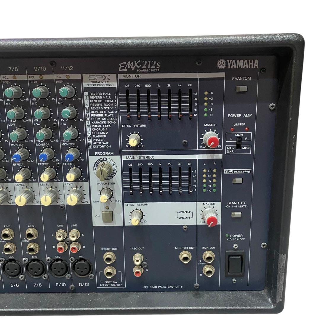 【ジャンク】YAMAHA パワードミキサー　EMX212S