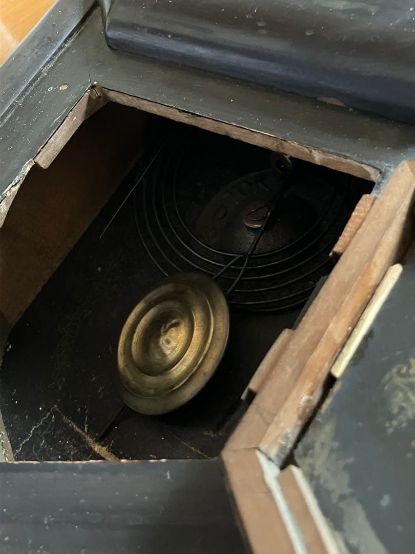 アンティーク柱時計 振り子時計 掛け時計 戦前