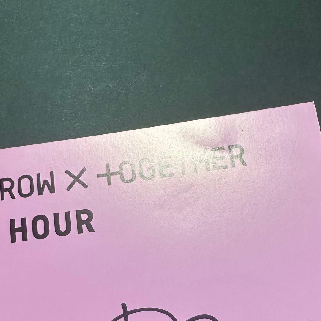 TXT ボムギュ リリイベ 直筆サイン magichour ショーケース