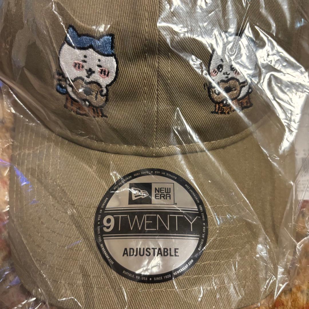 New Era ちいかわ コラボキャップ ブラウン ハチワレ