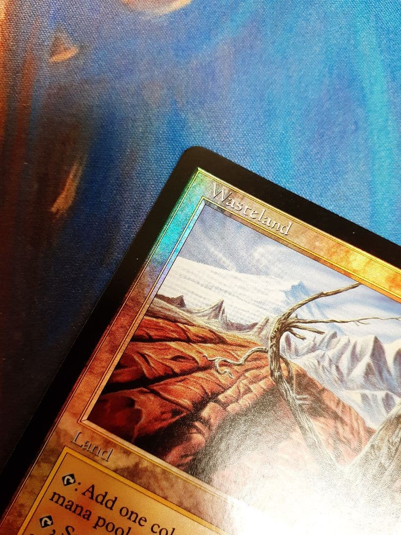 mtg 不毛の大地　英語　foil プロモ　褒賞プログラム