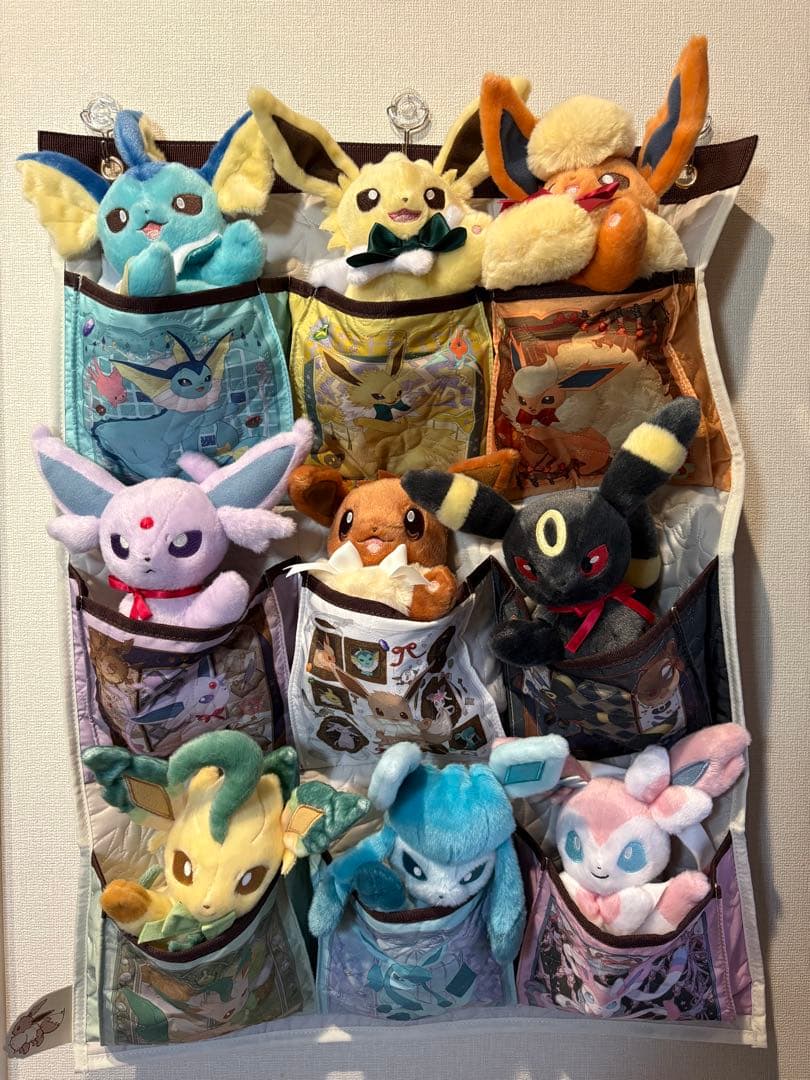 ポケモン　Eevee Collection 9匹➕ウォールポケットセット