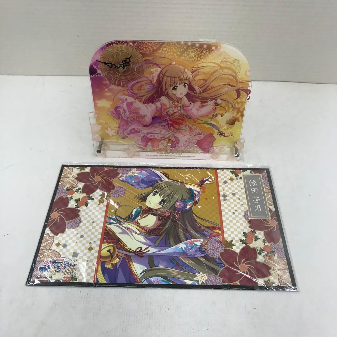 アイドルマスター シンデレラガールズ 依田芳乃 BIGアクリル置時計 ミニ屏風