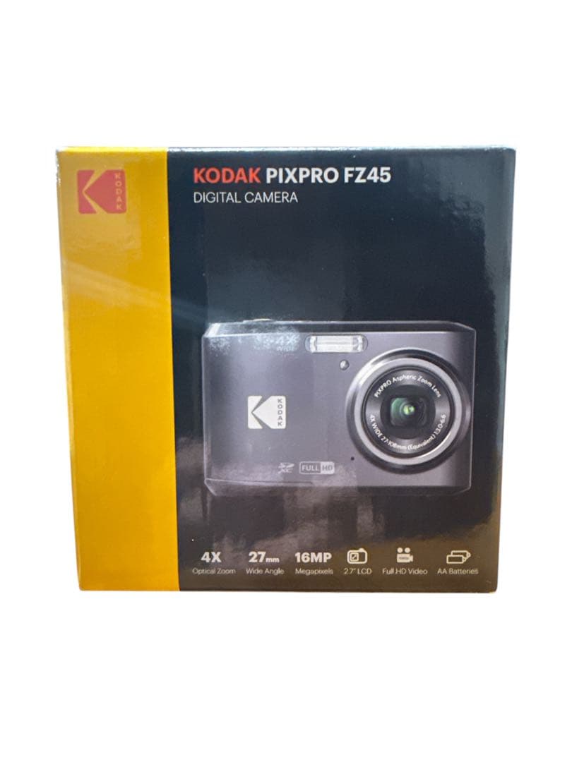 コンパクトデジタルカメラ KODAK PIXPRO ブラック FZ45BK