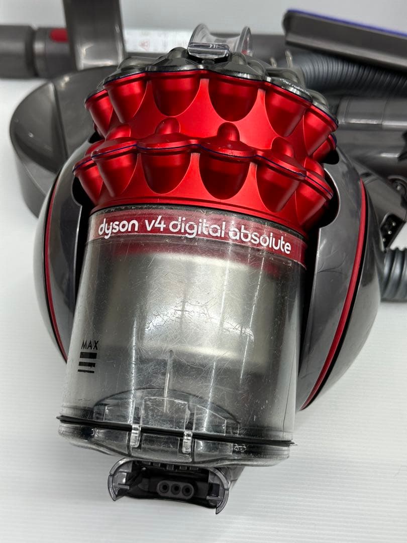 動作保証　ダイソン　CY29　サイクロン　掃除機　V4 Digital 本体　赤