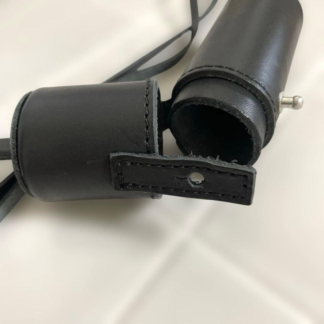 美品☆etre tokyo☆タンドレザーリップケース　ブラック