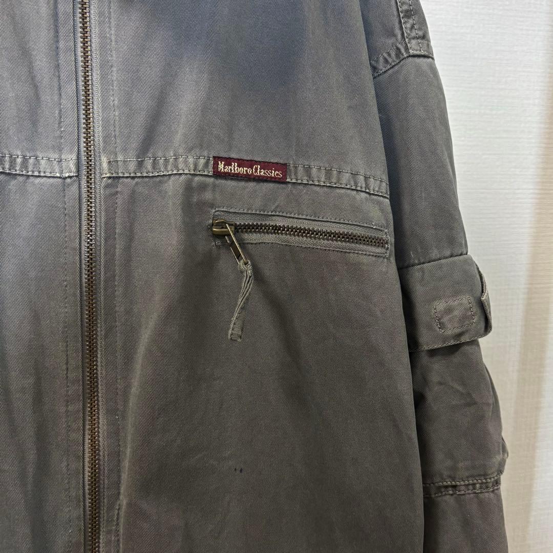 Marlboro Classics ブルゾンジャケットグレー アウター マルボロ
