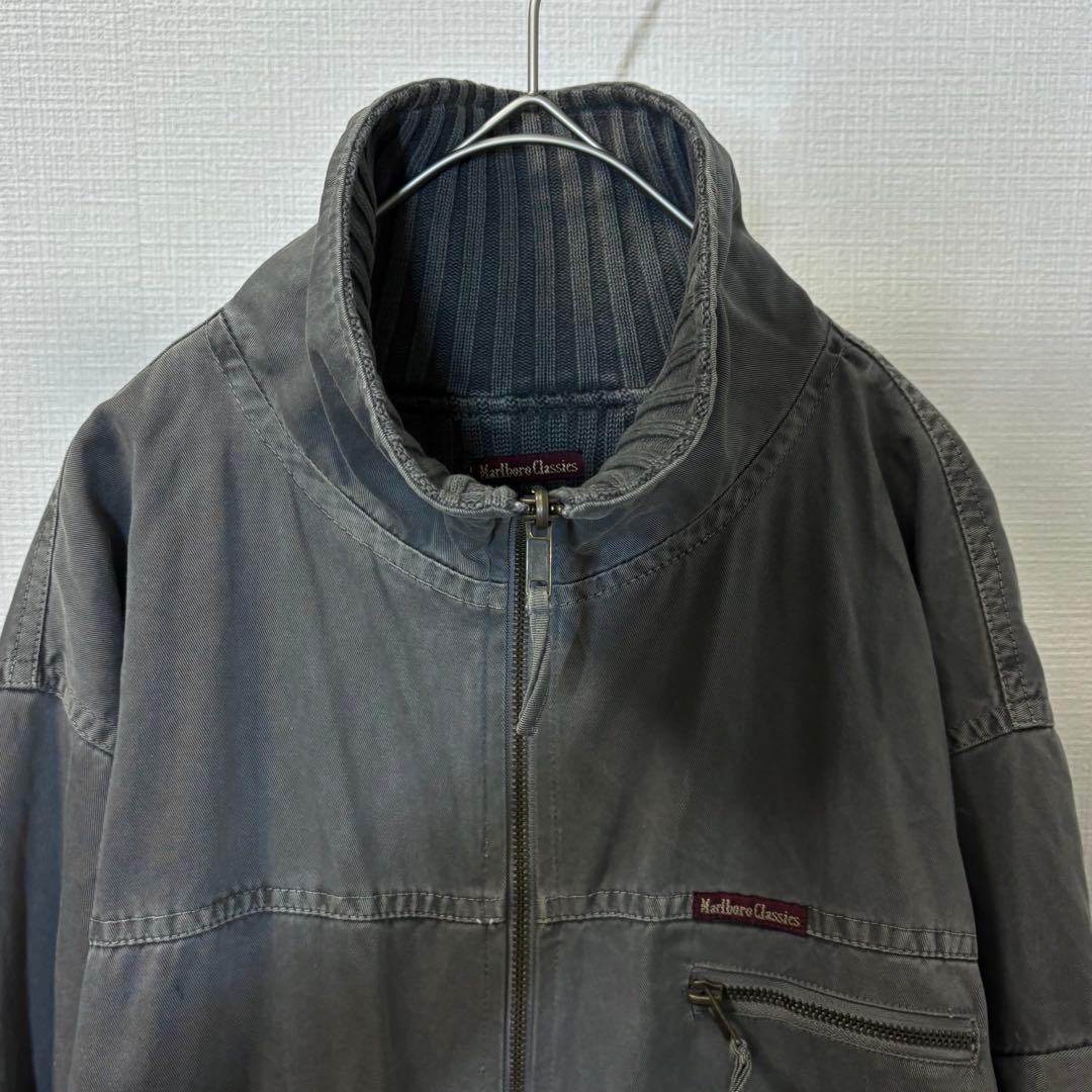 Marlboro Classics ブルゾンジャケットグレー アウター マルボロ