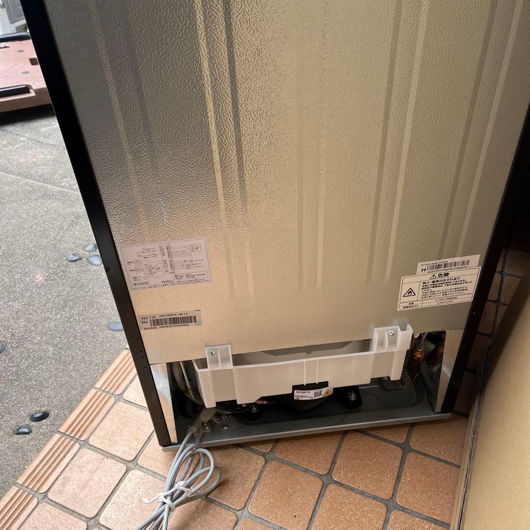 早い者勝ち！　直接引取　2023年製　極美品　AQUA 冷蔵庫　AQR-14N