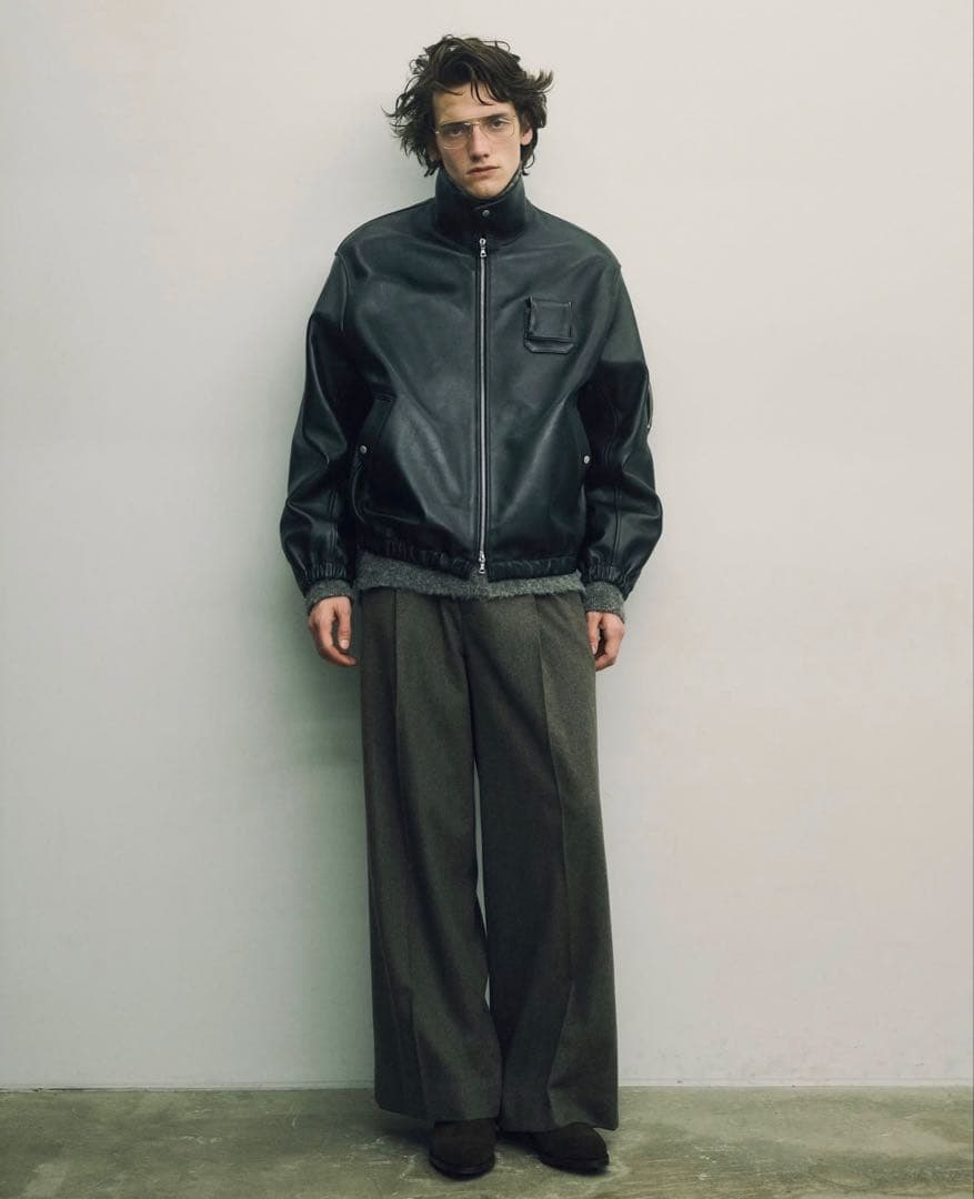 ジャケット・アウター 25AWssstein SHEEP LEATHER FLIGHT JACKET