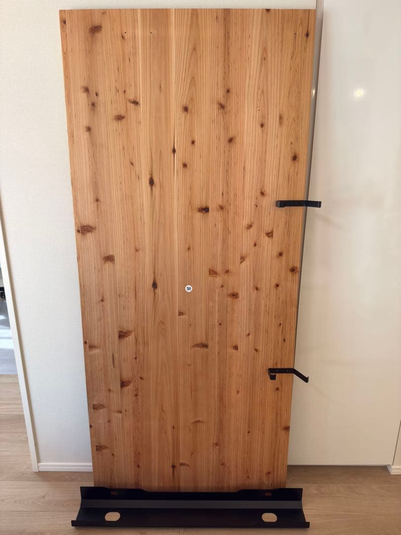 リョウ　KANADEMONO無垢杉　天板　180cm＋ケーブルトレー