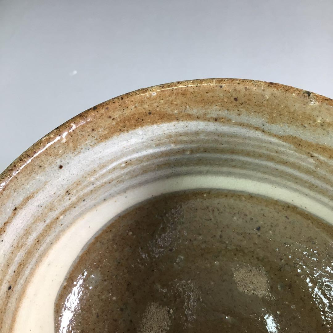 Ｒ６３９　茶碗　『高麗焼』『李方子　楽善斎造』『刷毛目茶碗』　共箱　茶道具