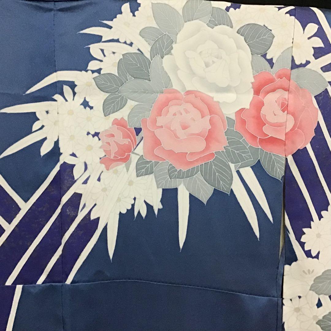 正絹　振袖　長襦袢　袋帯セット　豪華振袖　576-6