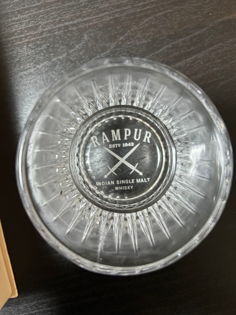 RAMPUR DOUBLE CASK ウイスキー 750ml グラス付き