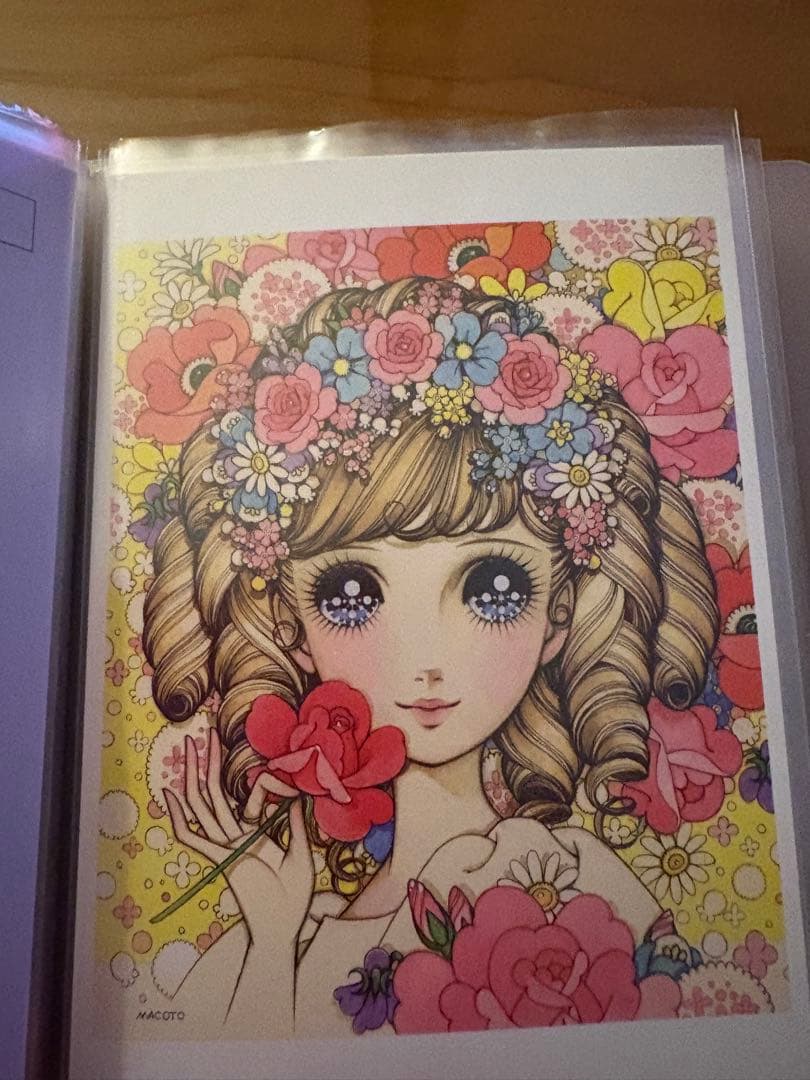 高橋真琴　ポストカードセット　60枚　ファイル付き