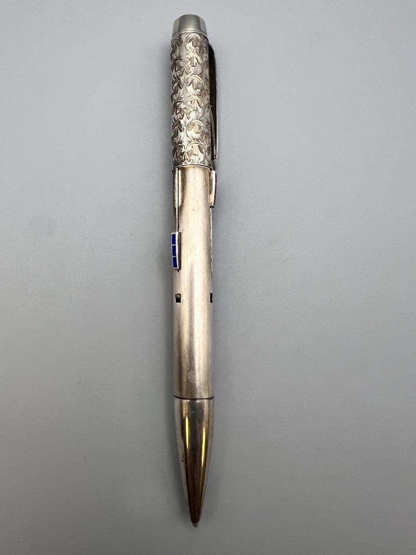 1950年代 ドイツ製 銀製 3色 ペンシル・シャープペンシル Silver