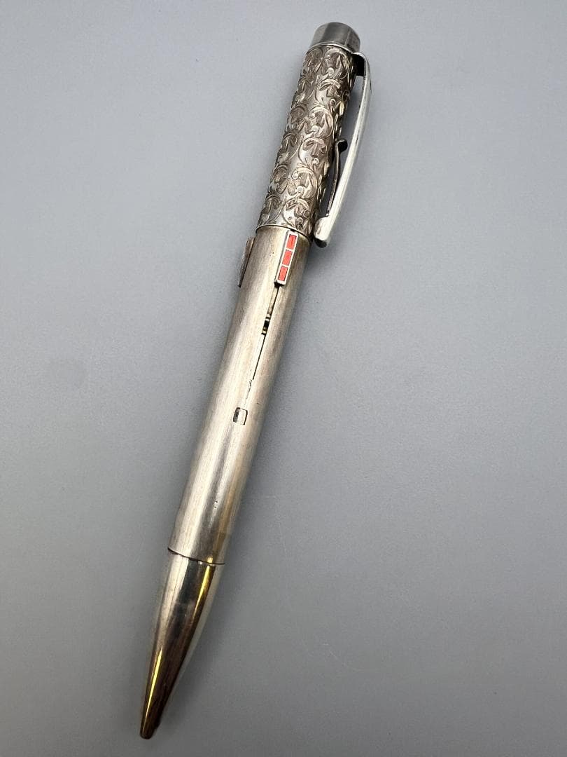 1950年代 ドイツ製 銀製 3色 ペンシル・シャープペンシル Silver