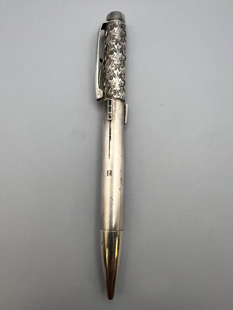 1950年代 ドイツ製 銀製 3色 ペンシル・シャープペンシル Silver