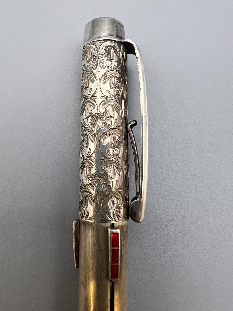 1950年代 ドイツ製 銀製 3色 ペンシル・シャープペンシル Silver