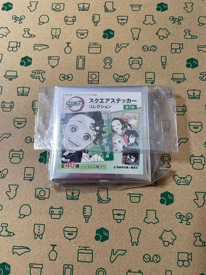 鬼滅の刃　スクエアステッカーコレクション