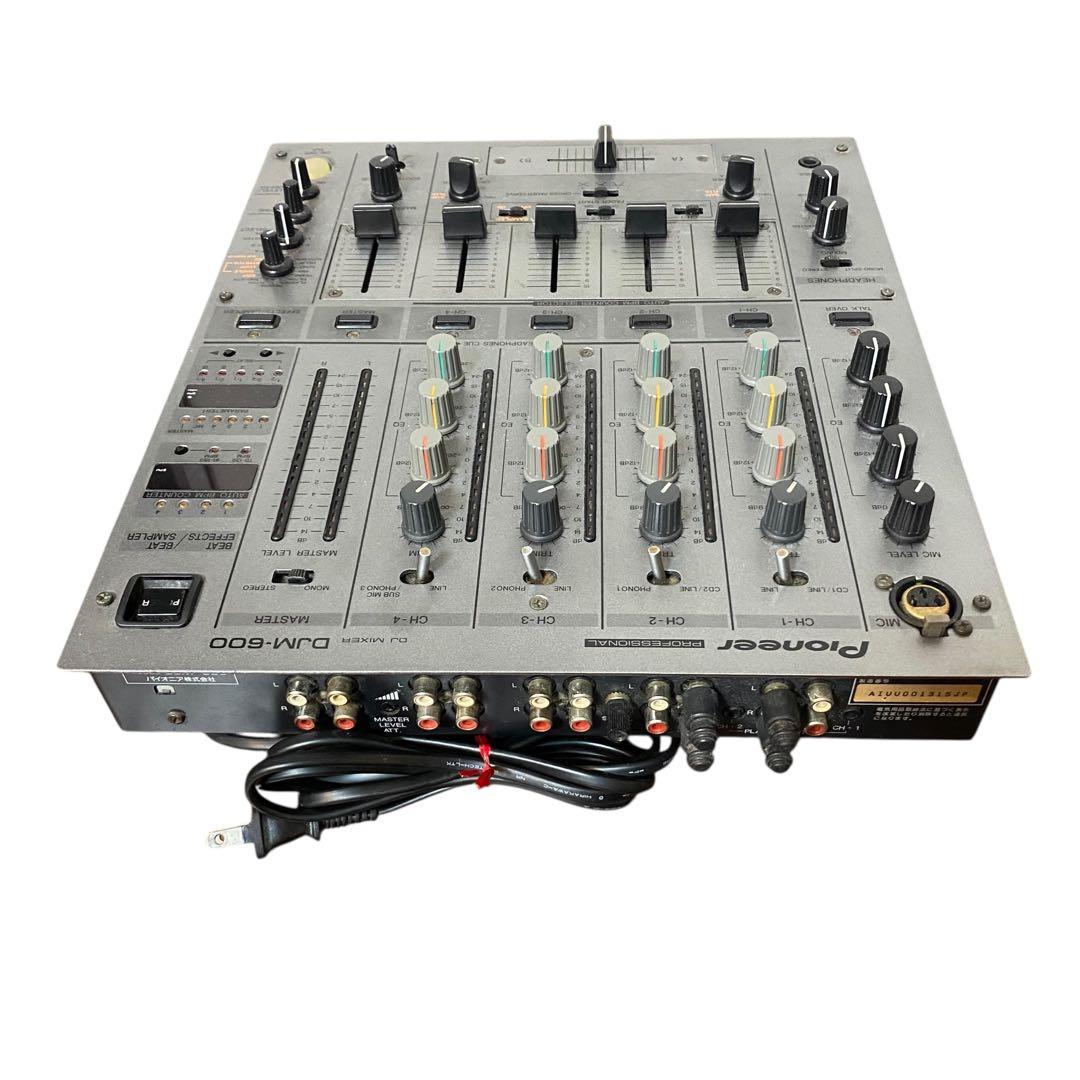 【現状品】パイオニア　DJM-600 DJミキサー