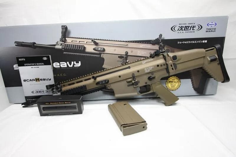 東京マルイ製　次世代電動ガン　SCAR-H　FDE　電動ブローバック