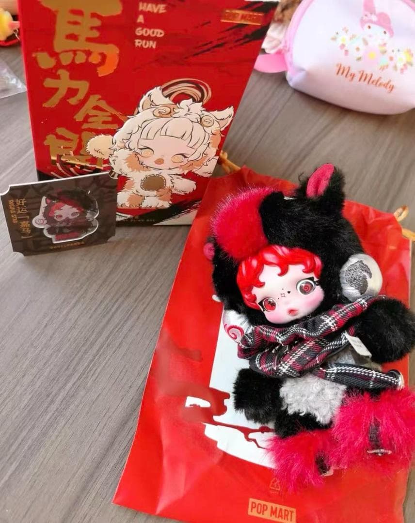 ト*ン様 POPMART Have a Good Runシリーズスカルパンダ　シ