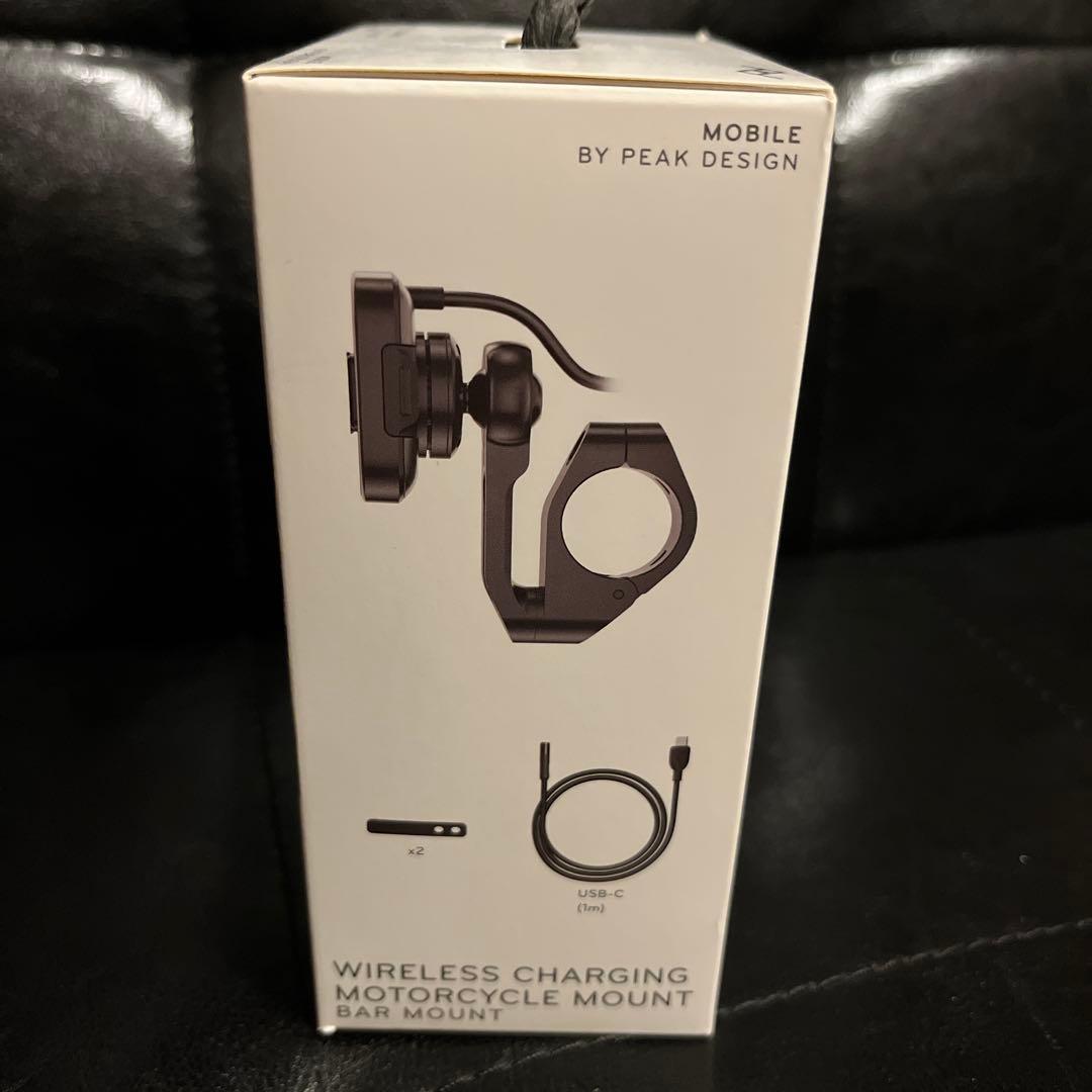 Peak Design ワイヤレス充電バーマウント　バイク