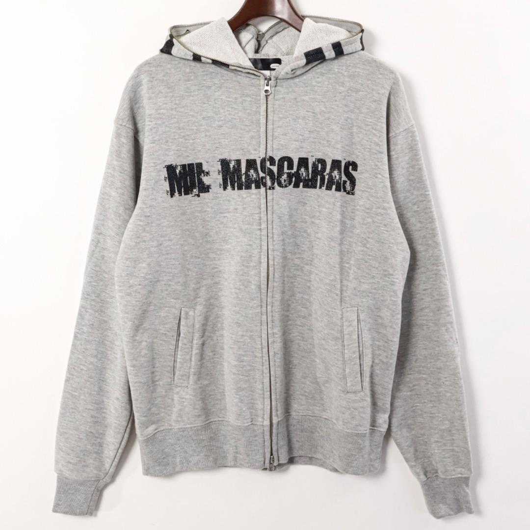 H4563-76◾️ミルマスカラス　コットン混　マスクパーカー