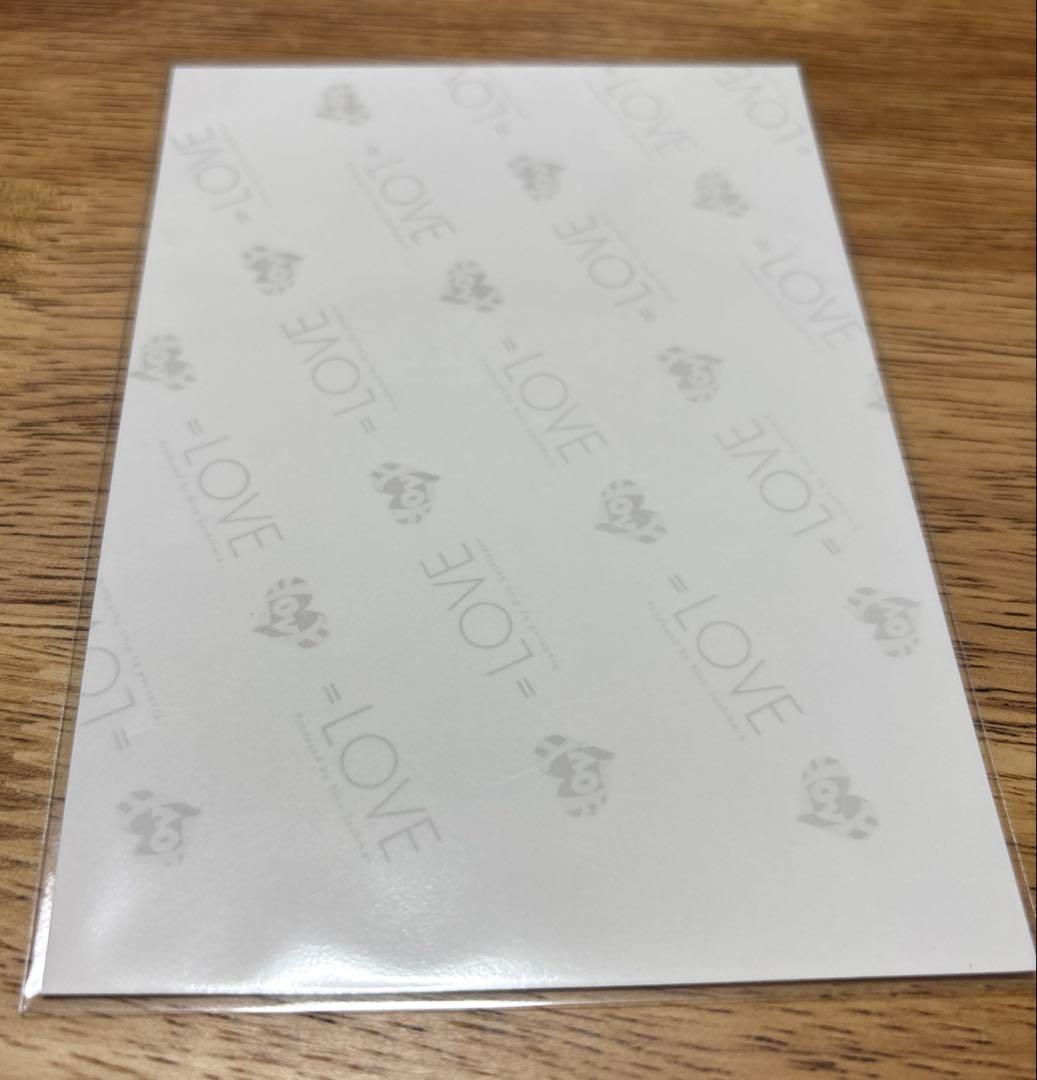 イコラブ　大場花菜　生写真　直筆　ラブソング