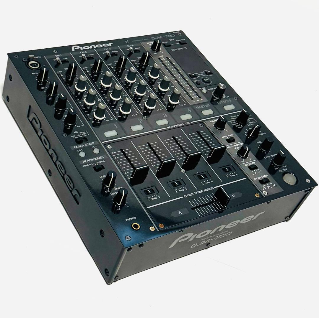 元箱付き Pioneer パイオニア DJミキサー ブラック DJM-700-K