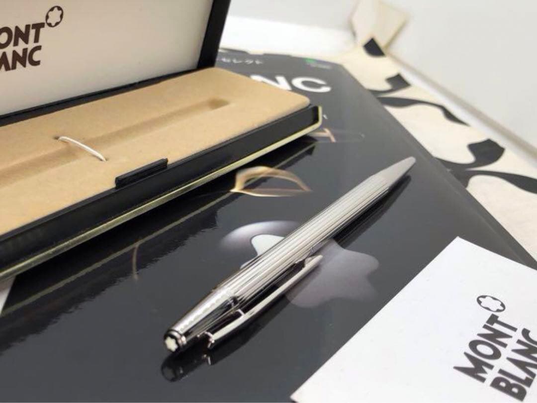 ★モンブラン※稀少なノブレス最高峰プラチナ張りNo1957金運とステイタスの証！