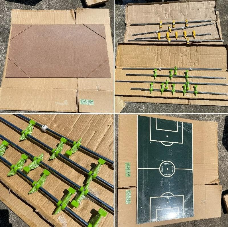 未使用　コロナビール テーブル　 サッカー ゲーム　発送可能 XZ3259ADU