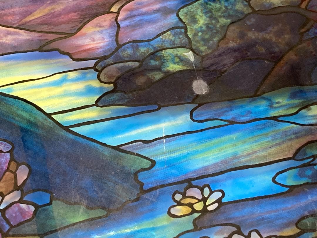 自然の風景 ステンドグラス グラスマスターズ ランドスケープ 円形