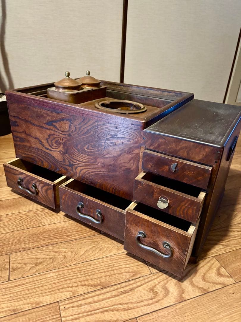 ★長火鉢　骨董