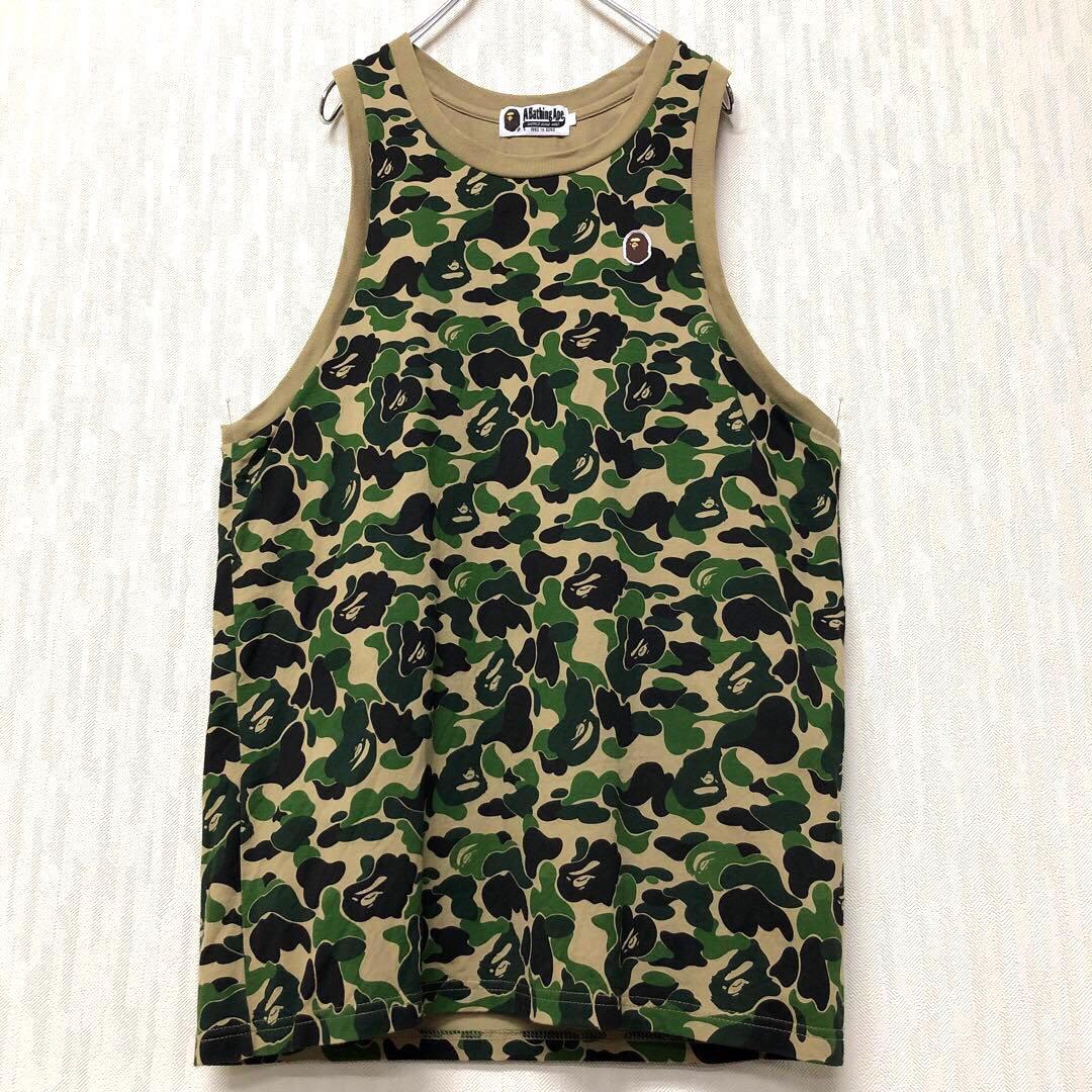 海 3点セット A Bathing Ape 1stカモ タンクトップ