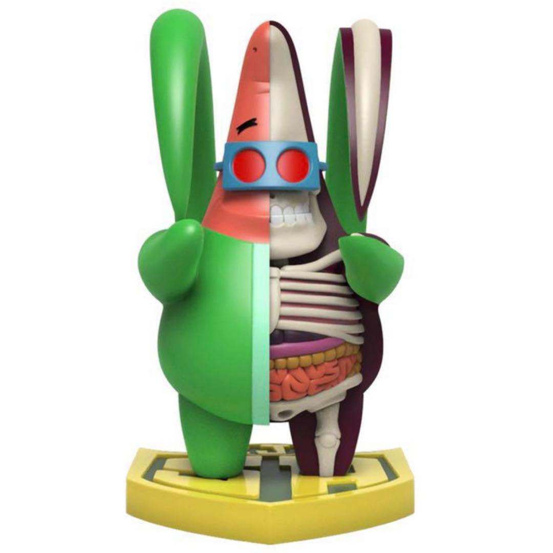 Mighty Jaxx スポンジボブ スーパーエディション 半解剖 フィギュア